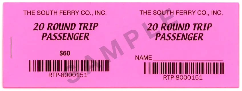 passenger 20 round trips