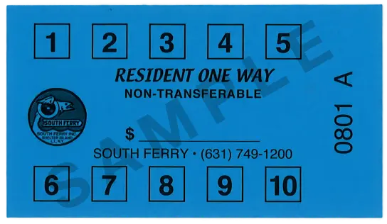 resident one-way pass